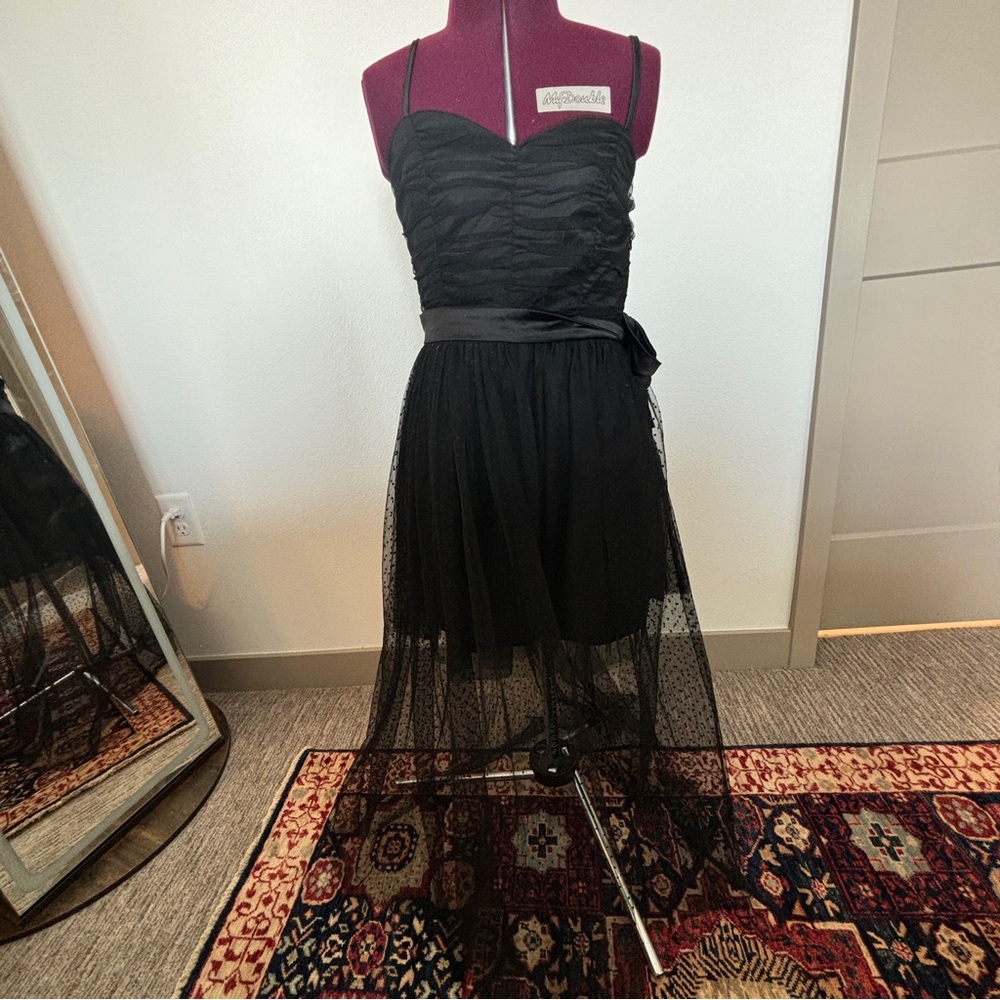 Forever 21 Black Bodice Dress